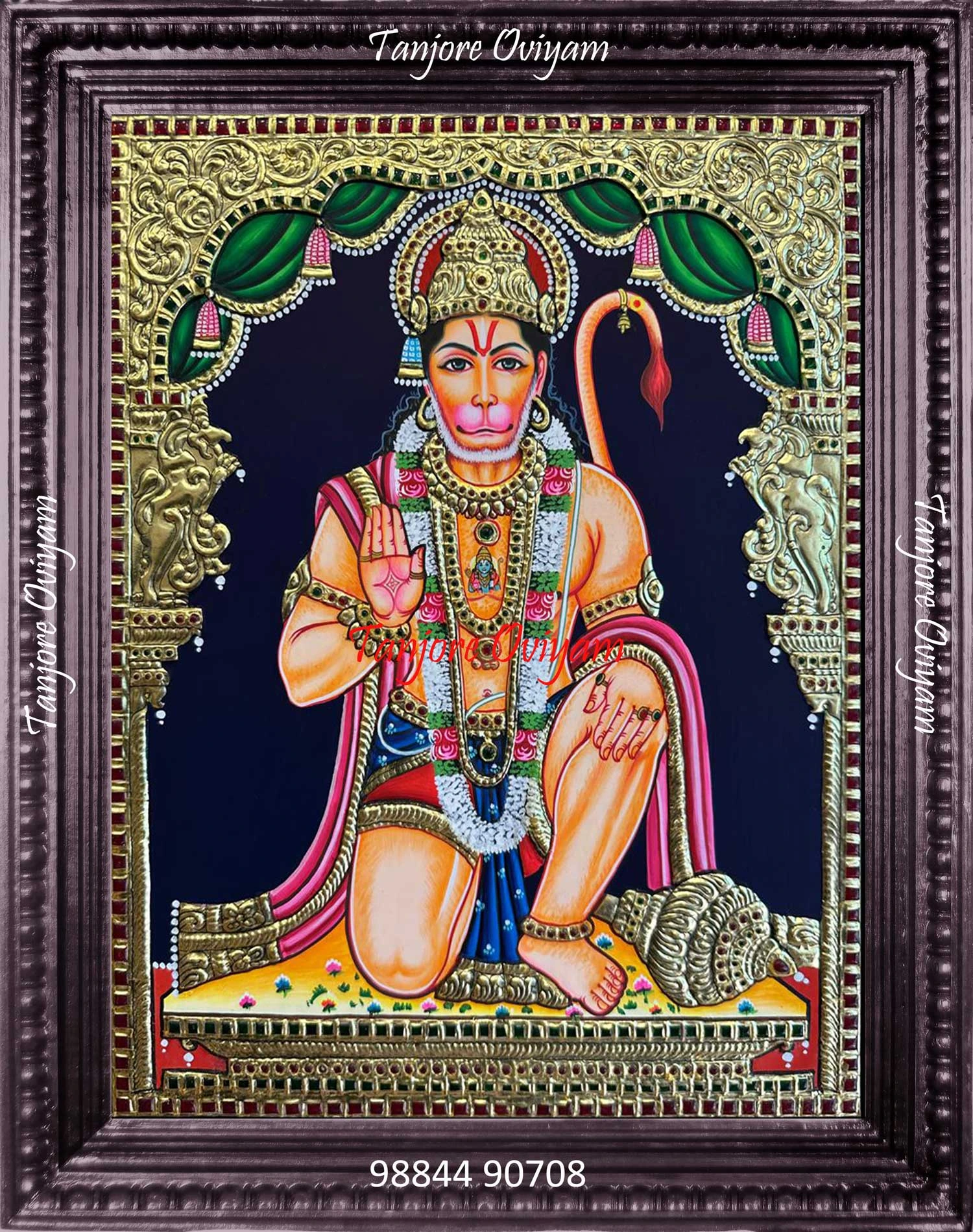 Lord hanuman painting